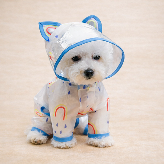 Capa de Chuva Impermeável para Pets | Proteção Elegante — AMYRA™