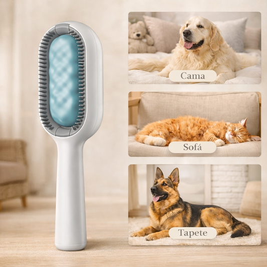 Escova Depiladora 2 em 1 | Limpeza e Massagem — AMYRA™