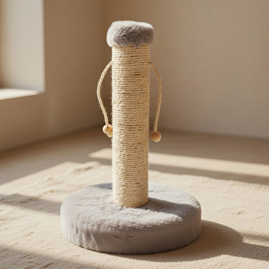 Arranhador para Gatos Cinza | Diversão Elegante — AMYRA™